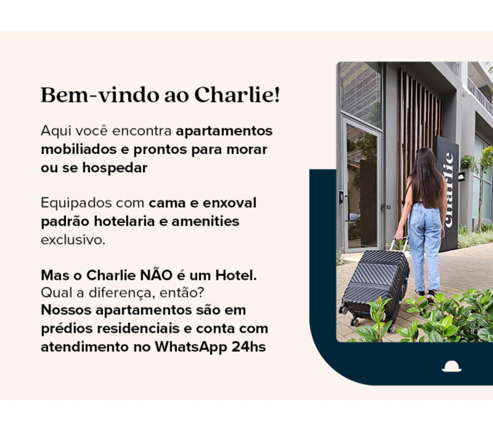 Charlie Faria Lima Apartment เซาเปาโล ภายนอก รูปภาพ